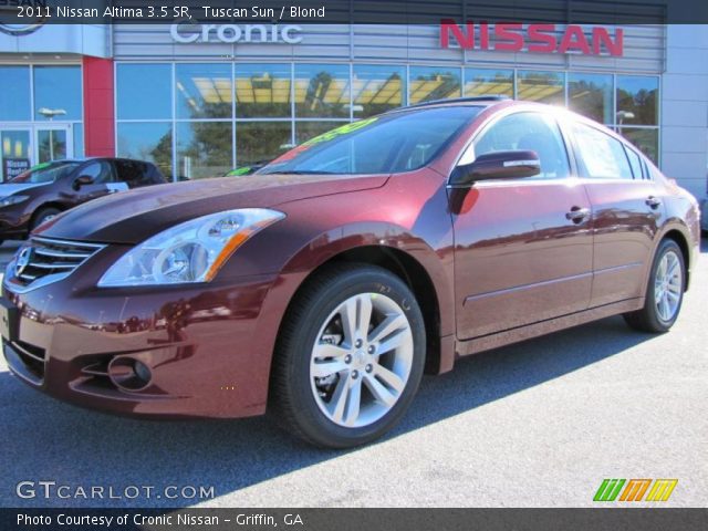 2011 Nissan Altima 3.5 SR in Tuscan Sun