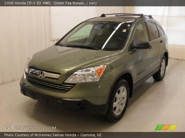 2008 Honda CR-V EX 4WD in Green Tea Metallic
