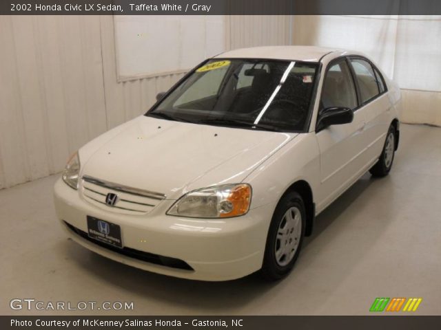 2002 Honda Civic LX Sedan in Taffeta White