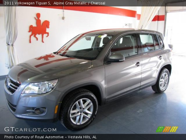 2011 Volkswagen Tiguan S in Alpine Gray Metallic