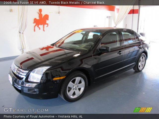 2008 Ford Fusion SE V6 AWD in Tuxedo Black Metallic