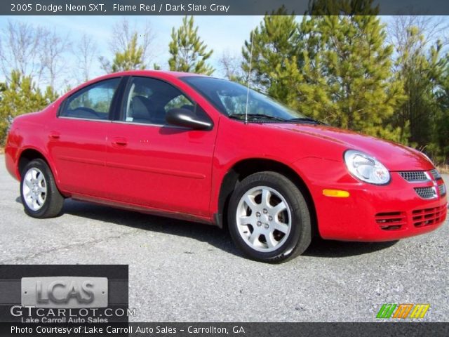 2005 Dodge Neon SXT in Flame Red