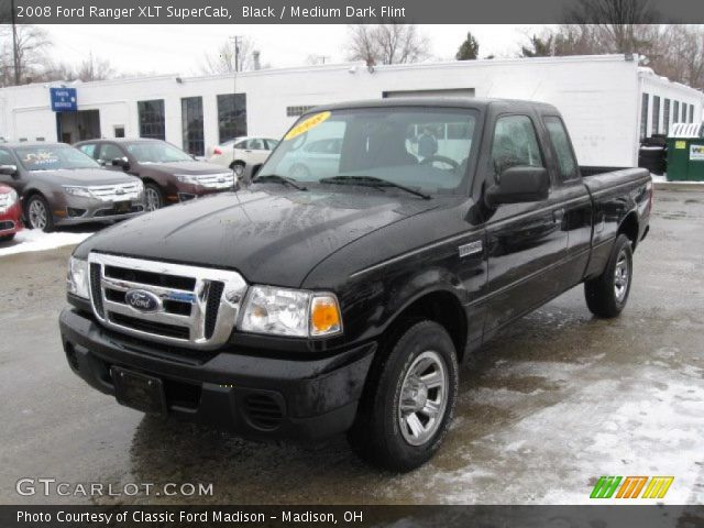 2008 Ford Ranger XLT SuperCab in Black