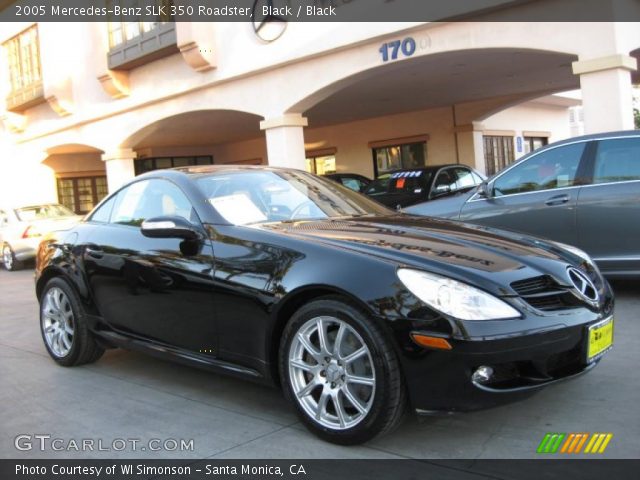 2005 Mercedes-Benz SLK 350 Roadster in Black