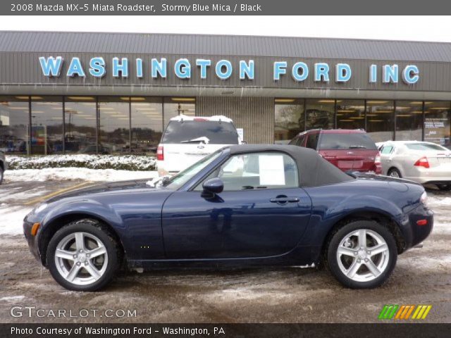 2008 Mazda MX-5 Miata Roadster in Stormy Blue Mica