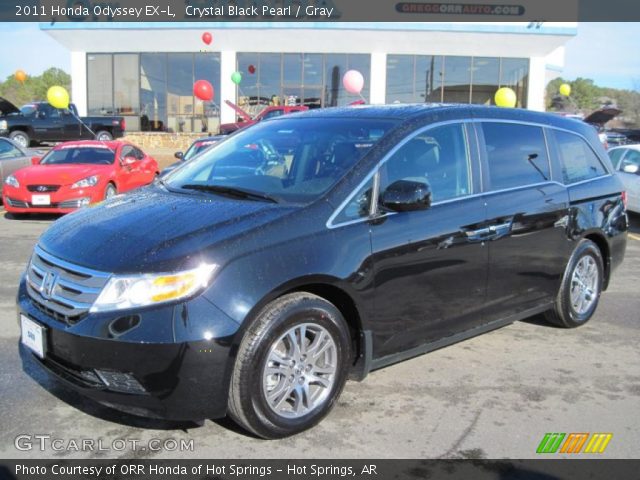 2011 Honda Odyssey EX-L in Crystal Black Pearl