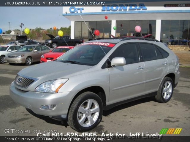 2008 Lexus RX 350 in Millenium Silver Metallic