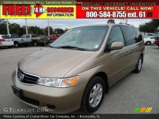 2004 Honda Odyssey EX-L in Sandstone Metallic