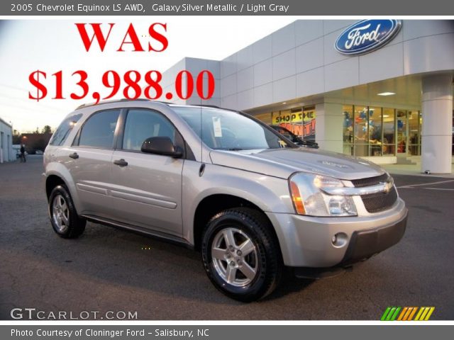2005 Chevrolet Equinox LS AWD in Galaxy Silver Metallic