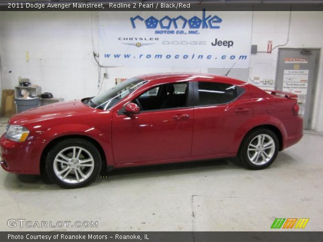 2011 Dodge Avenger Mainstreet in Redline 2 Pearl