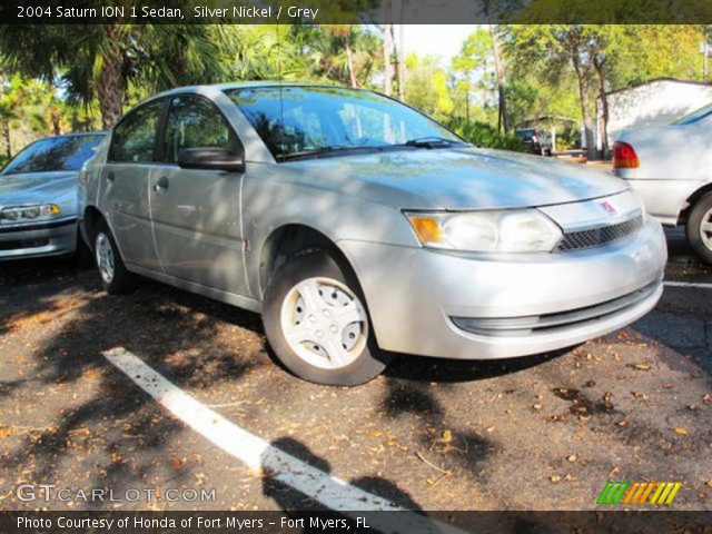 2004 Saturn ION 1 Sedan in Silver Nickel