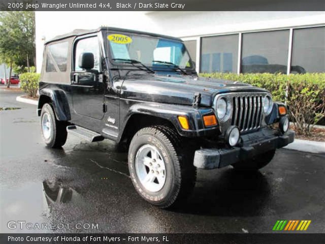 2005 Jeep Wrangler Unlimited 4x4 in Black
