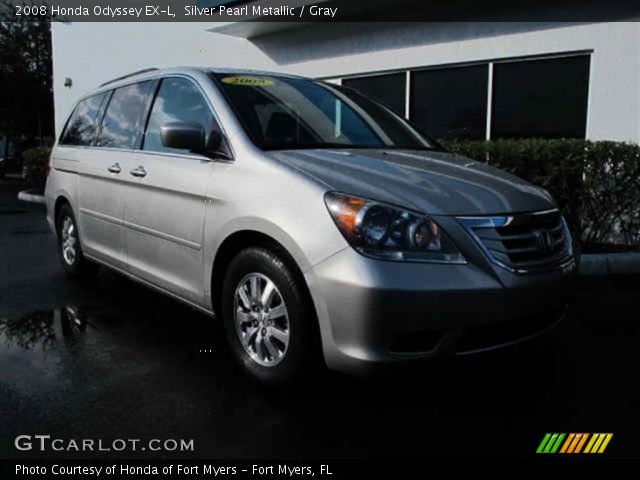 2008 Honda Odyssey EX-L in Silver Pearl Metallic