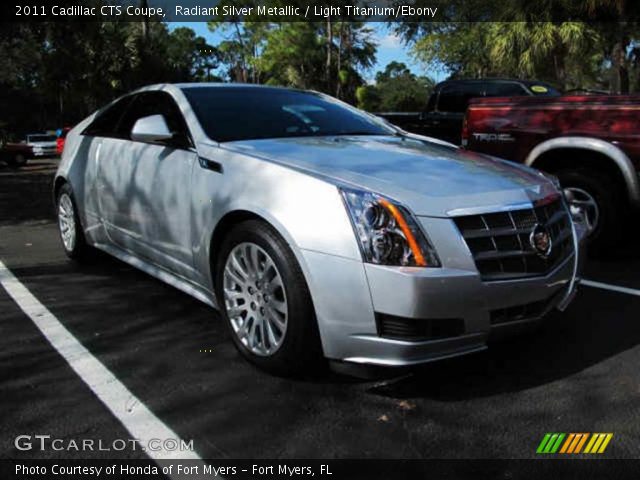 2011 Cadillac CTS Coupe in Radiant Silver Metallic