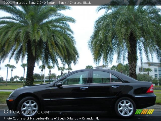 2001 Mercedes-Benz C 240 Sedan in Black