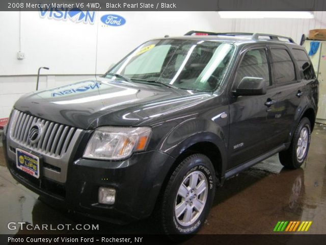 2008 Mercury Mariner V6 4WD in Black Pearl Slate