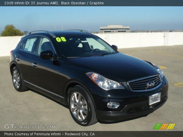 2008 Infiniti EX 35 Journey AWD in Black Obsidian