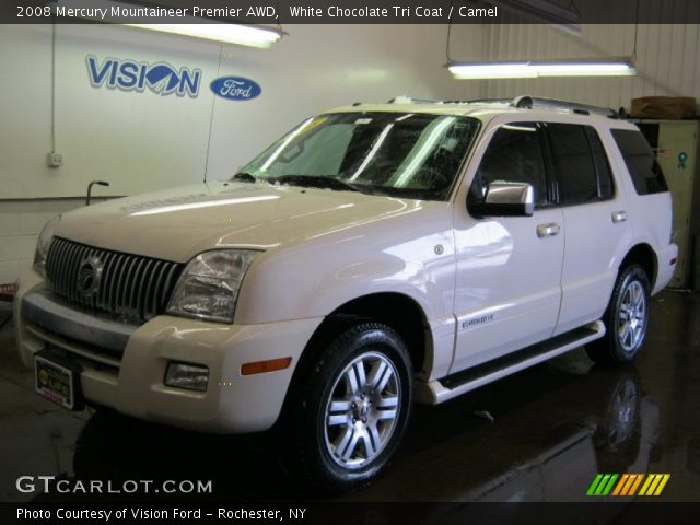 2008 Mercury Mountaineer Premier AWD in White Chocolate Tri Coat