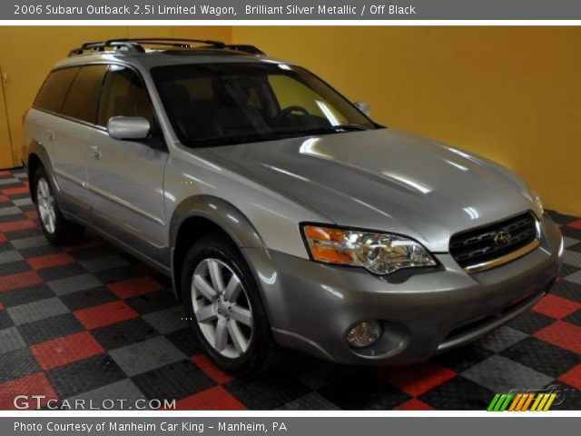 2006 Subaru Outback 2.5i Limited Wagon in Brilliant Silver Metallic