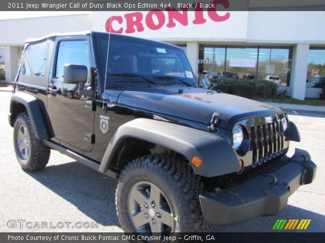 2011 Jeep Wrangler Call of Duty: Black Ops Edition 4x4 in Black