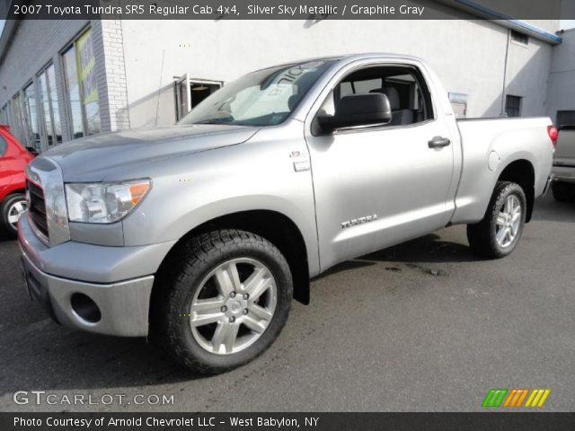 2007 Toyota Tundra SR5 Regular Cab 4x4 in Silver Sky Metallic