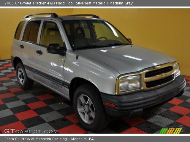 2003 Chevrolet Tracker 4WD Hard Top in Silverleaf Metallic