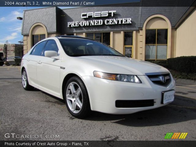 2004 Acura TL 3.2 in White Diamond Pearl