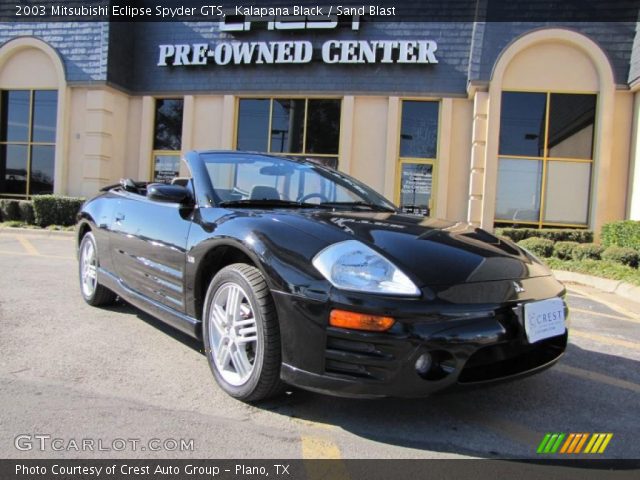 2003 Mitsubishi Eclipse Spyder GTS in Kalapana Black