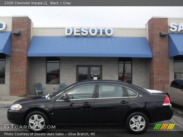2008 Chevrolet Impala LS in Black