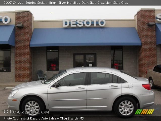 2007 Chrysler Sebring Sedan in Bright Silver Metallic