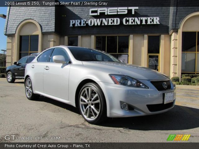 2008 Lexus IS 250 in Tungsten Silver Pearl