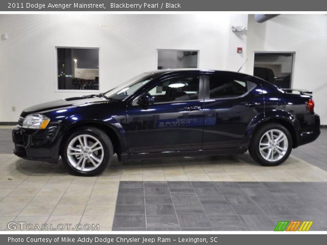 2011 Dodge Avenger Mainstreet in Blackberry Pearl