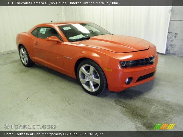 2011 Chevrolet Camaro LT/RS Coupe in Inferno Orange Metallic