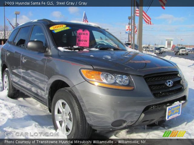 2009 Hyundai Santa Fe GLS in Steel Gray