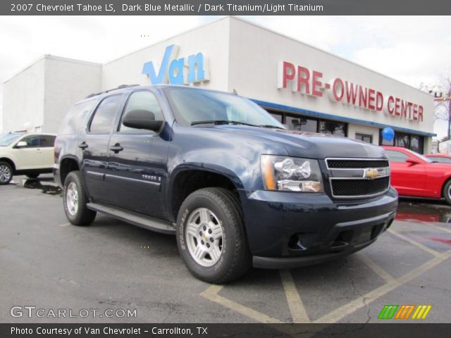 2007 Chevrolet Tahoe LS in Dark Blue Metallic