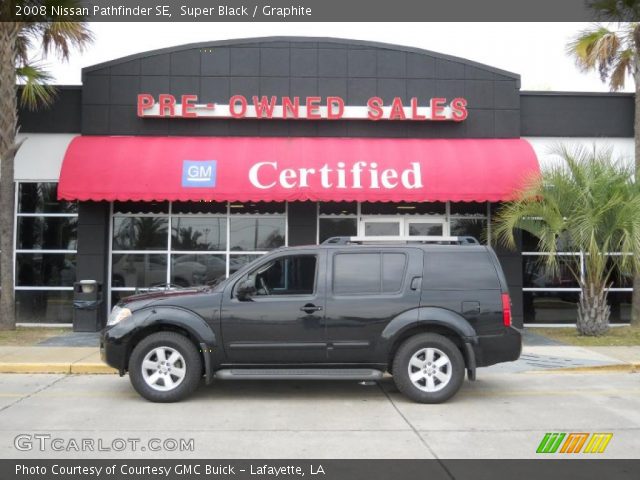 2008 Nissan Pathfinder SE in Super Black