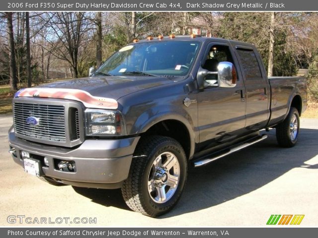 2006 Ford F350 Super Duty Harley Davidson Crew Cab 4x4 in Dark Shadow Grey Metallic