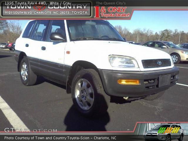 1996 Toyota RAV4 4WD in White