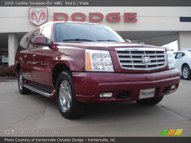 2005 Cadillac Escalade ESV AWD in Red E