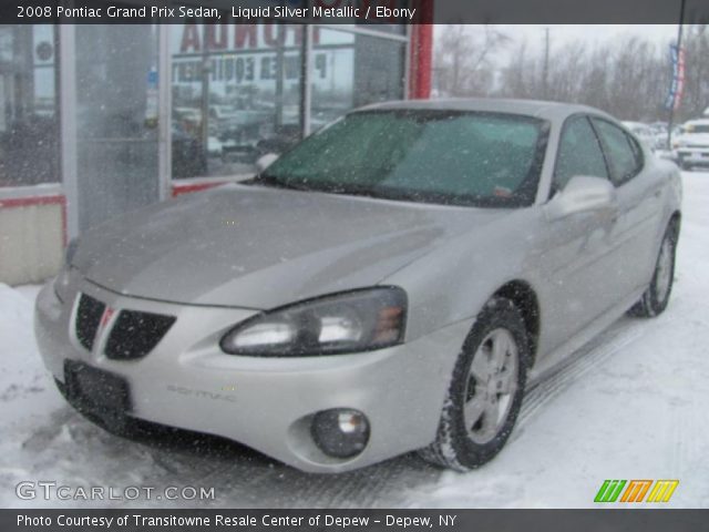 2008 Pontiac Grand Prix Sedan in Liquid Silver Metallic