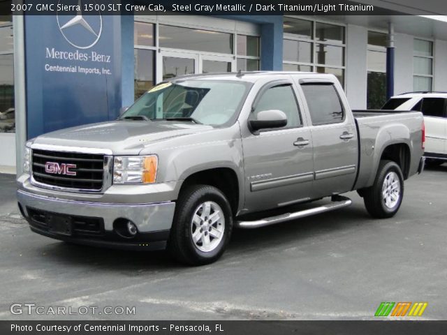 2007 GMC Sierra 1500 SLT Crew Cab in Steel Gray Metallic