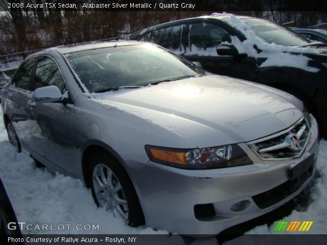2008 Acura TSX Sedan in Alabaster Silver Metallic