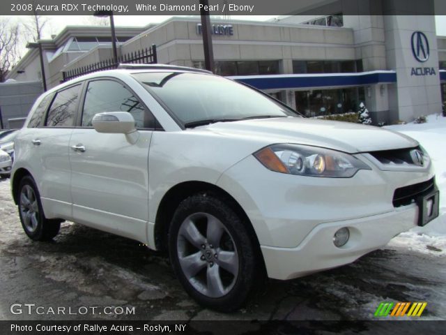2008 Acura RDX Technology in White Diamond Pearl