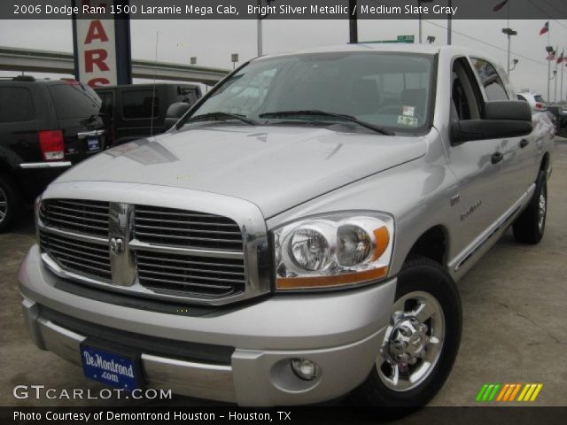 2006 Dodge Ram 1500 Laramie Mega Cab in Bright Silver Metallic