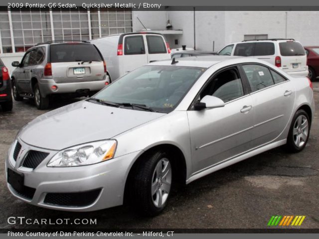 2009 Pontiac G6 Sedan in Quicksilver Metallic