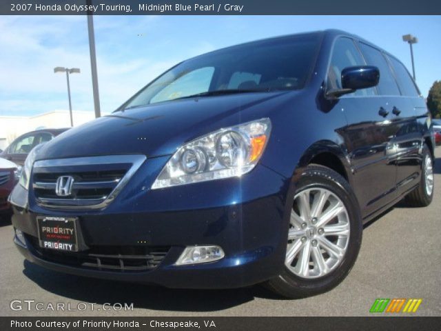 2007 Honda Odyssey Touring in Midnight Blue Pearl