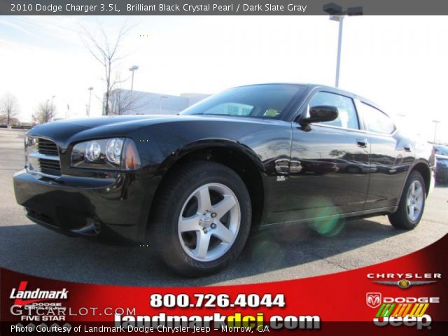 2010 Dodge Charger 3.5L in Brilliant Black Crystal Pearl