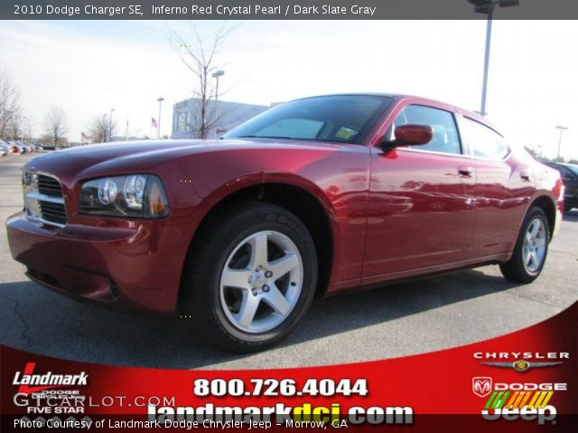 2010 Dodge Charger SE in Inferno Red Crystal Pearl