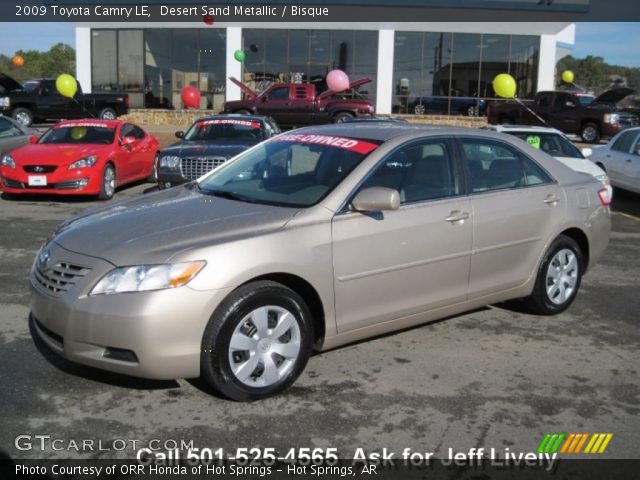 2009 Toyota Camry LE in Desert Sand Metallic