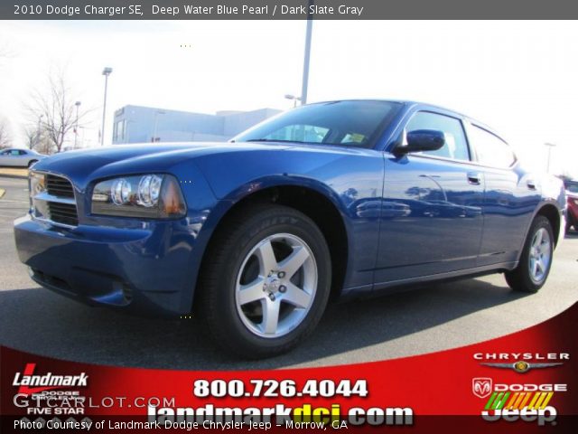 2010 Dodge Charger SE in Deep Water Blue Pearl